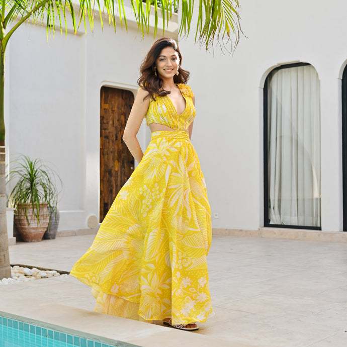 Gardenia Flora Dress